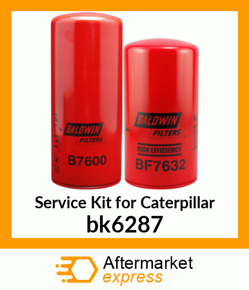 Service Kit for Caterpillar bk6287