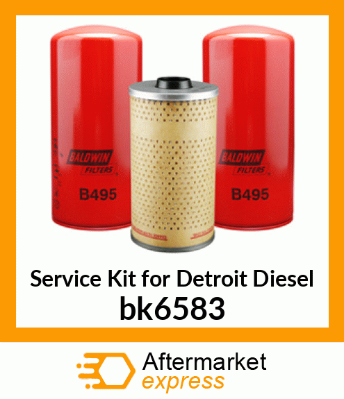 Service Kit for Detroit Diesel bk6583