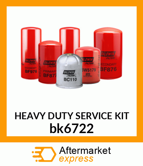 HEAVY DUTY SERVICE KIT bk6722