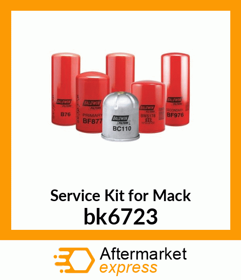 Service Kit for Mack bk6723