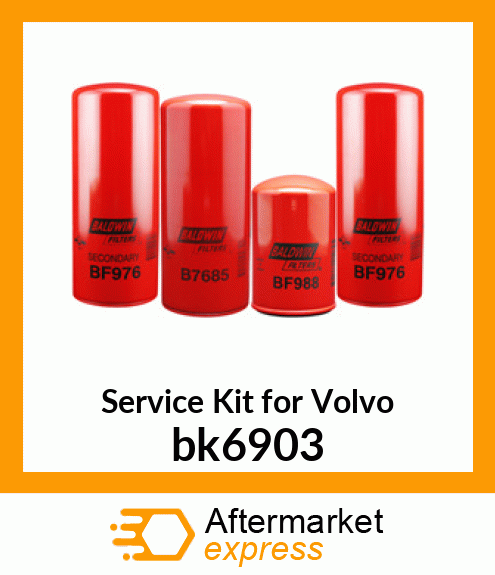 Service Kit for Volvo bk6903