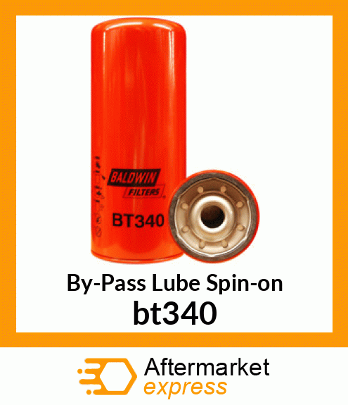 By-Pass Lube Spin-on bt340