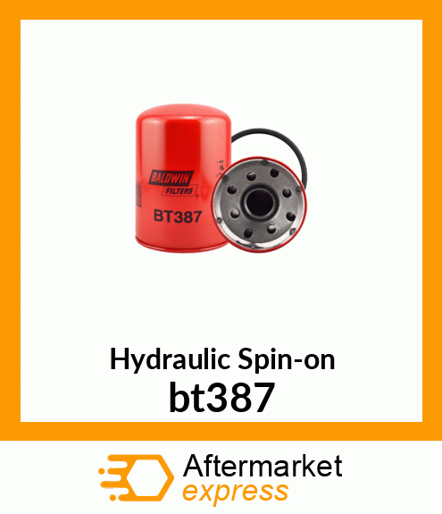 Hydraulic Spin-on bt387