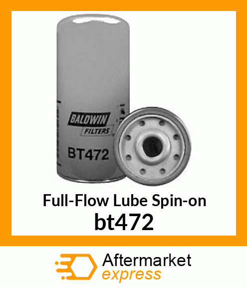 Full-Flow Lube Spin-on bt472