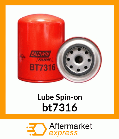Lube Spin-on bt7316