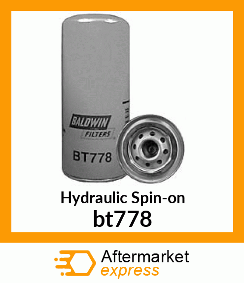 Hydraulic Spin-on bt778