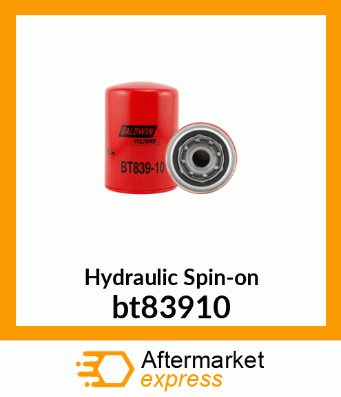 Hydraulic Spin-on bt83910