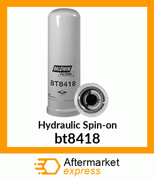 Hydraulic Spin-on bt8418