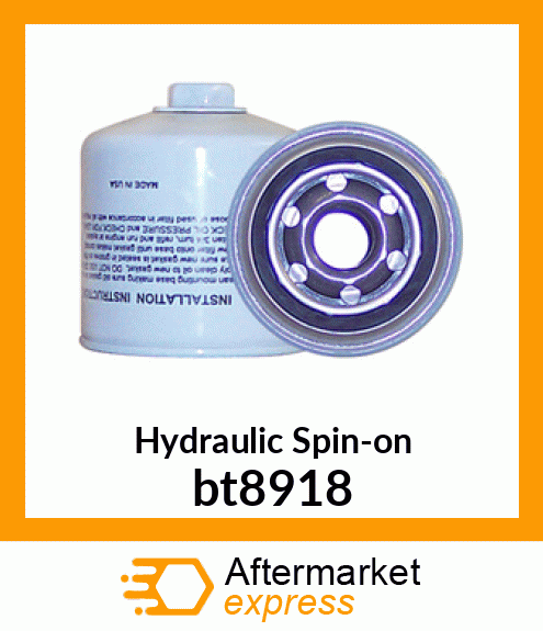 Hydraulic Spin-on bt8918