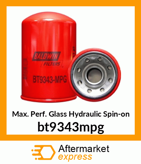 Max. Perf. Glass Hydraulic Spin-on bt9343mpg
