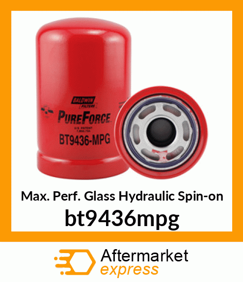 Max. Perf. Glass Hydraulic Spin-on bt9436mpg