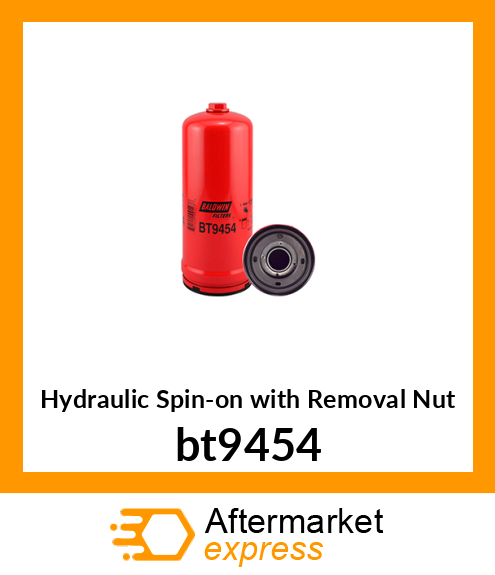 Hydraulic Spin-on with Removal Nut bt9454