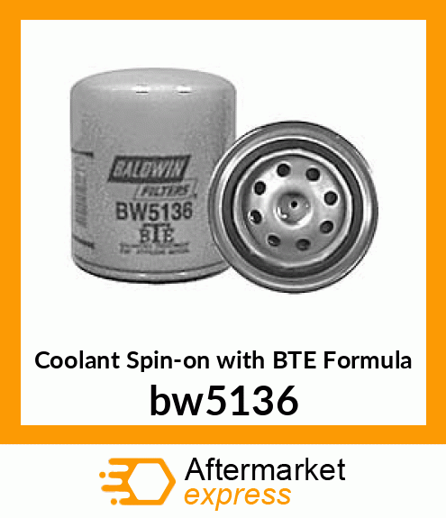 Coolant Spin-on with BTE Formula bw5136