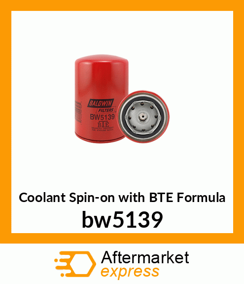 Coolant Spin-on with BTE Formula bw5139