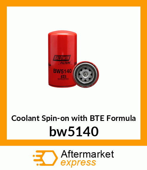 Coolant Spin-on with BTE Formula bw5140