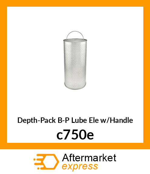 Depth-Pack B-P Lube Ele w/Handle C750-E