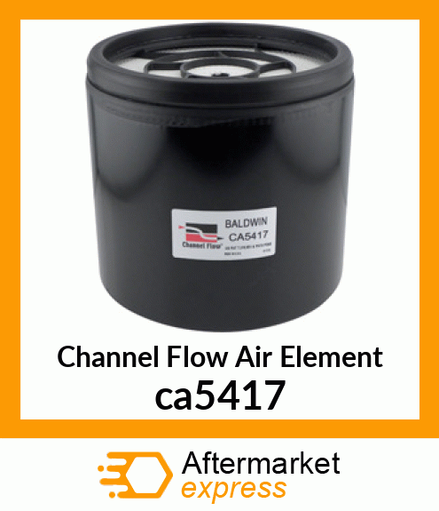 Channel Flow Air Element ca5417