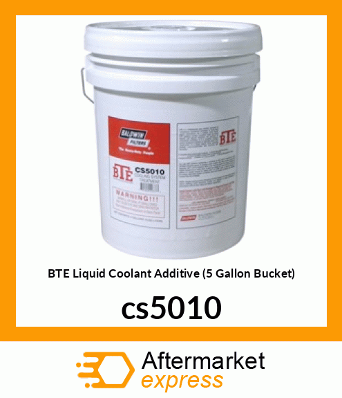 BTE Liquid Coolant Additive (5 Gallon Bucket) cs5010