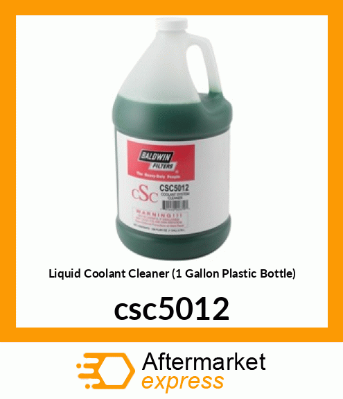 Liquid Coolant Cleaner (1 Gallon Plastic Bottle) csc5012