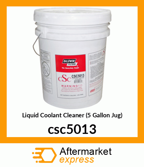 Liquid Coolant Cleaner (5 Gallon Jug) csc5013