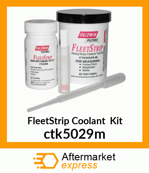 FleetStrip Coolant Test Kit ctk5029m