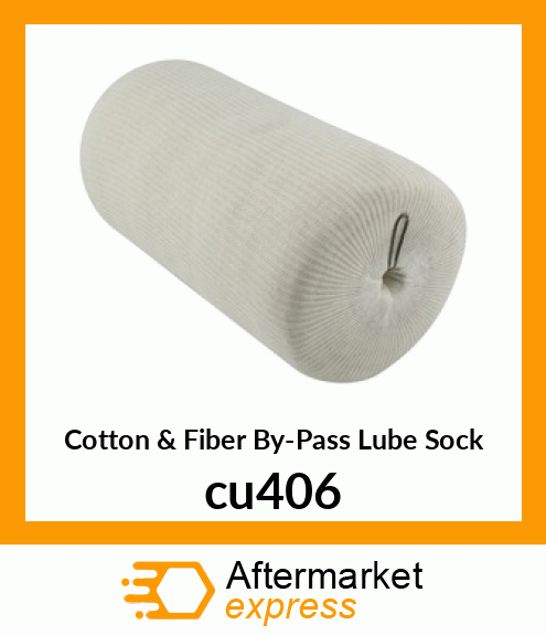 Cotton & Fiber By-Pass Lube Sock cu406