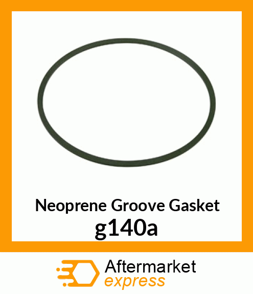 Neoprene Groove Gasket g140a