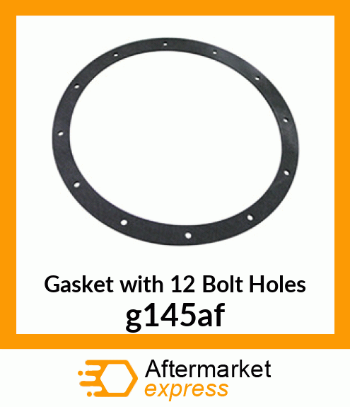 Gasket with 12 Bolt Holes g145af
