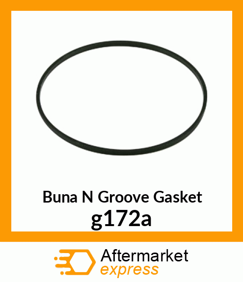 Buna N Groove Gasket G172-A