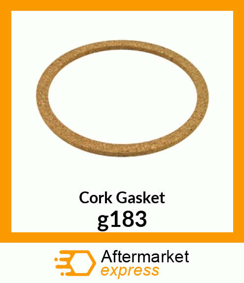 Cork Gasket g183