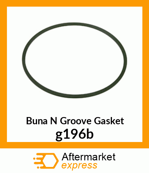 Buna N Groove Gasket G196-B