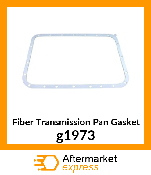 Fiber Transmission Pan Gasket g1973