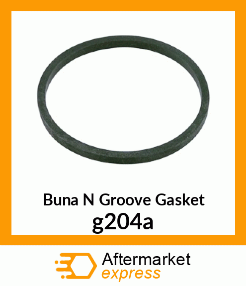 Buna N Groove Gasket G204-A