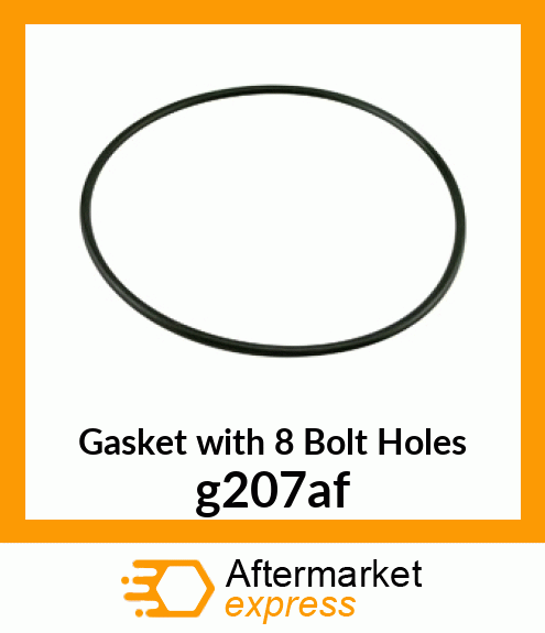 Gasket with 8 Bolt Holes G207-AF