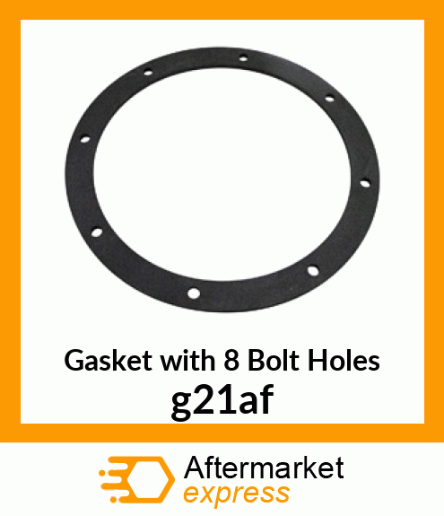 Gasket with 8 Bolt Holes g21af