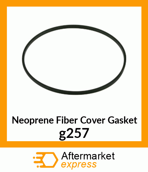 Neoprene Fiber Cover Gasket g257