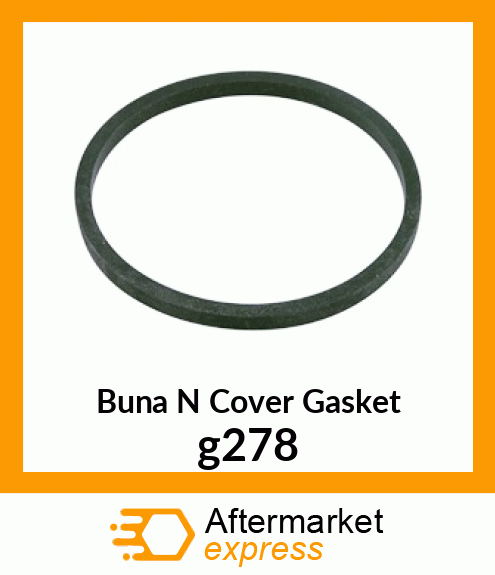 Buna N Cover Gasket g278