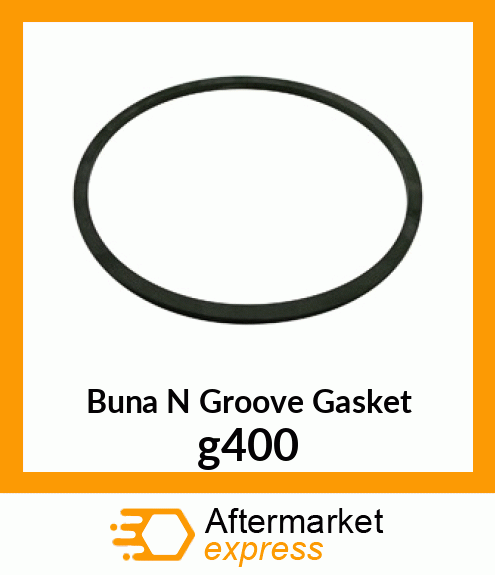 Buna N Groove Gasket g400