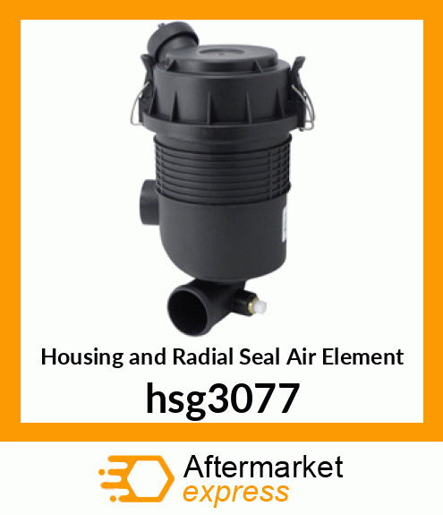 Housing and Radial Seal Air Element hsg3077