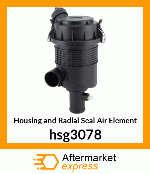 Housing and Radial Seal Air Element hsg3078
