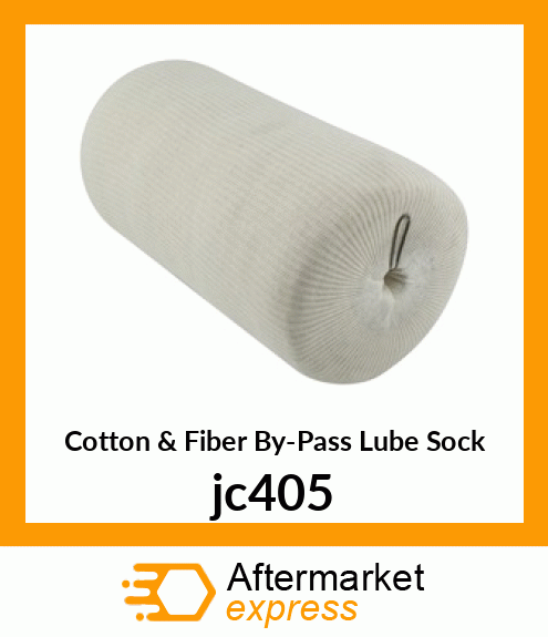 Cotton & Fiber By-Pass Lube Sock jc405