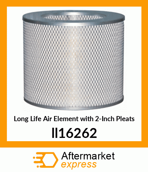Long Life Air Element with 2-Inch Pleats ll16262