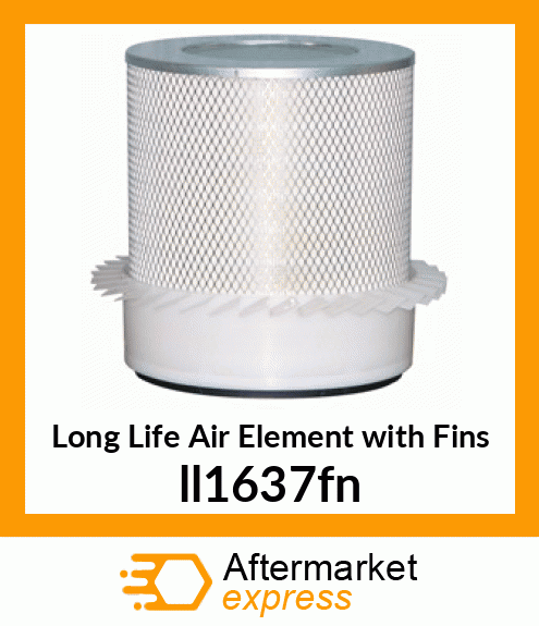 Long Life Air Element with Fins ll1637fn