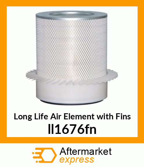 Long Life Air Element with Fins ll1676fn