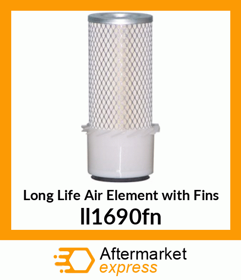 Long Life Air Element with Fins ll1690fn