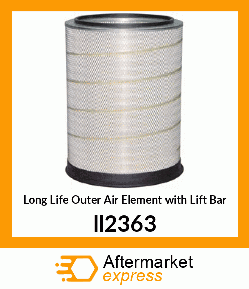 Long Life Outer Air Element with Lift Bar ll2363