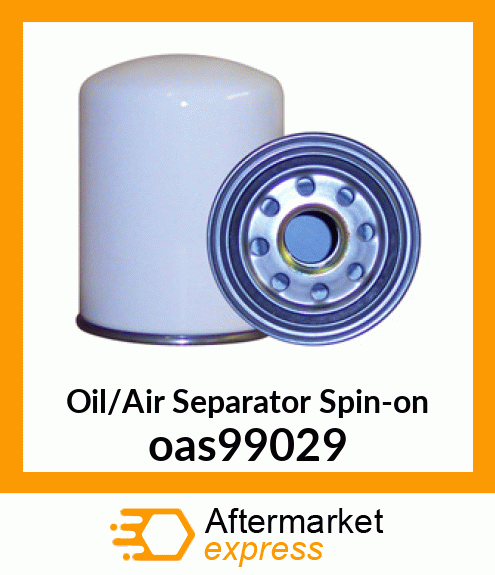 Oil/Air Separator Spin-on oas99029