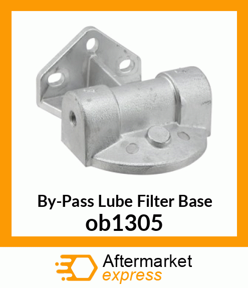 By-Pass Lube Filter Base ob1305