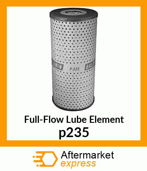 Full-Flow Lube Element p235