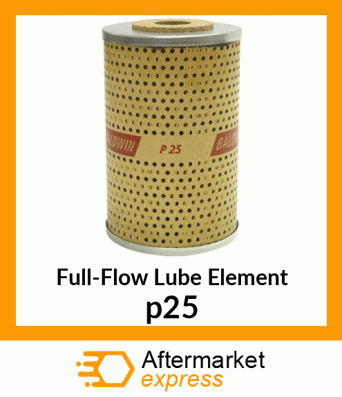 Full-Flow Lube Element p25